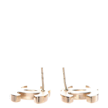 Chanel Iridescent Resin CC Earrings Pink 3 of 6