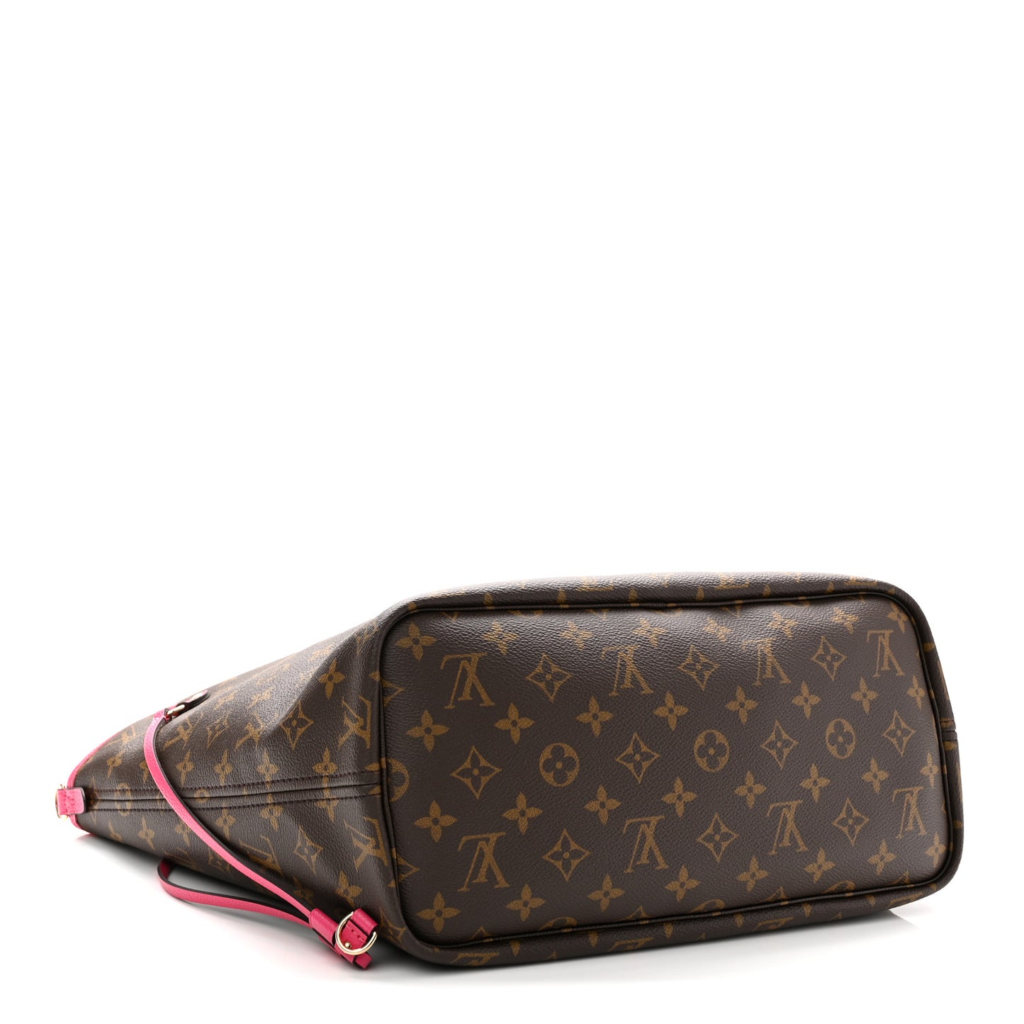 Monogram Inside Out Neverfull Bandouliere MM Rose Pondichery