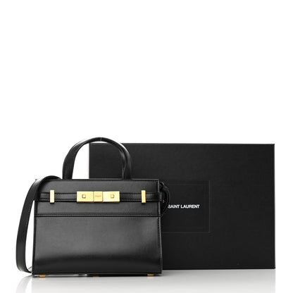 Saint Laurent Smooth Calfskin Manhattan Nano Shopper Tote Black 14 of 14