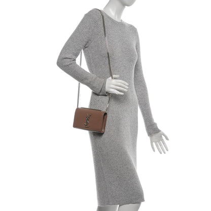 Saint Laurent Grain De Poudre Small Monogram Kate Satchel Fard 2 of 6