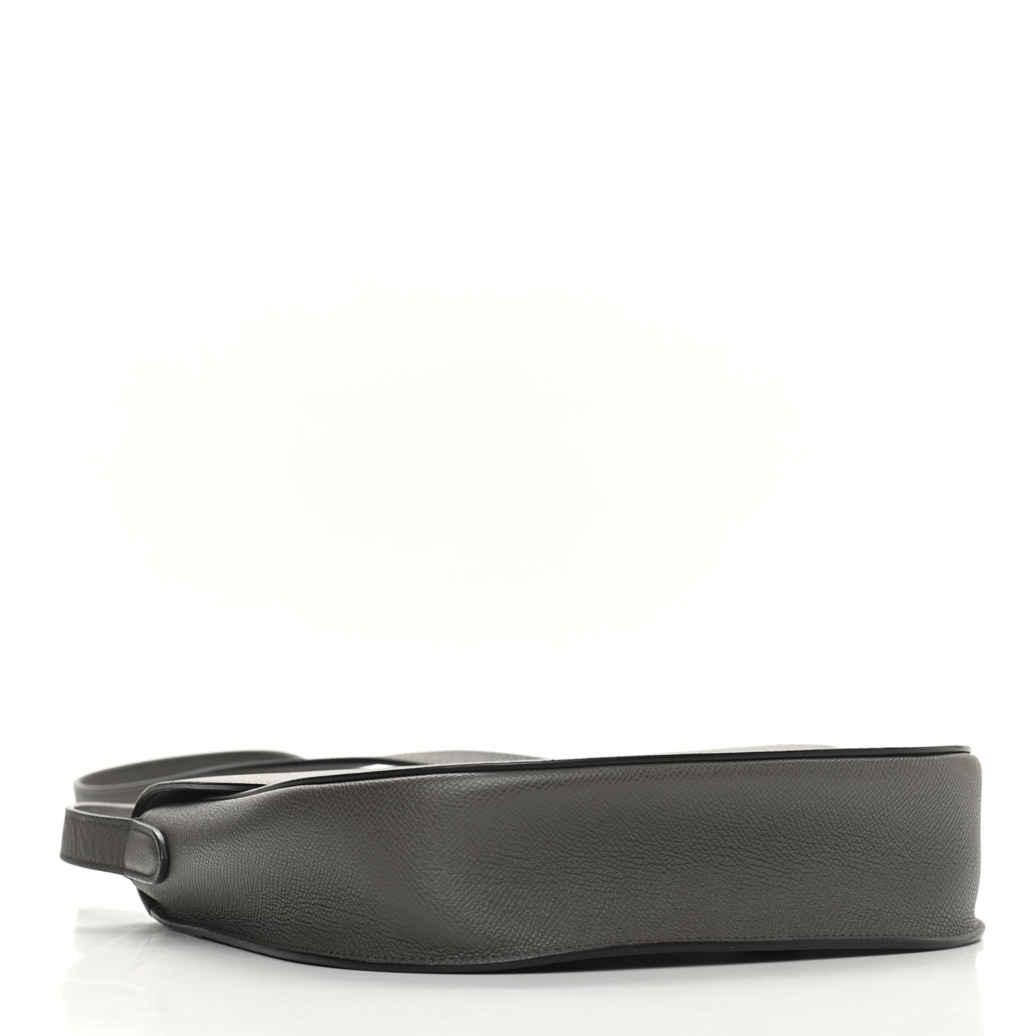 Celine Grained Calfskin Medium Trotteur Grey 4 of 11