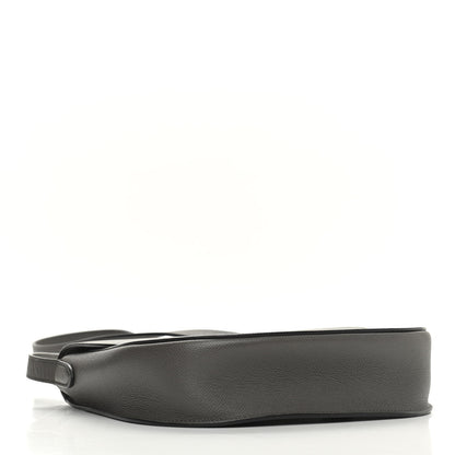 Celine Grained Calfskin Medium Trotteur Grey 4 of 11
