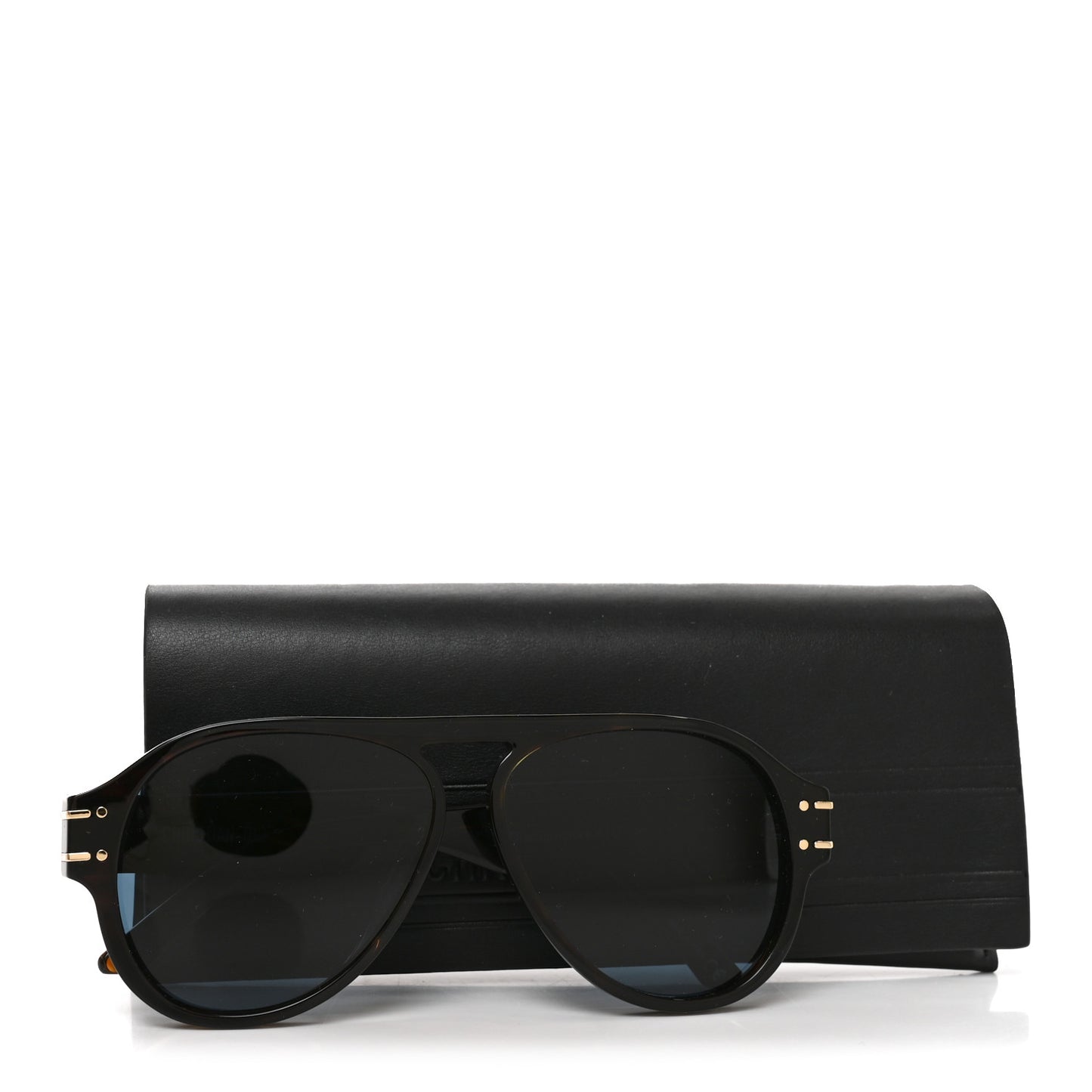 Acetate Diorsignature A1U Pilot Sunglasses Havana