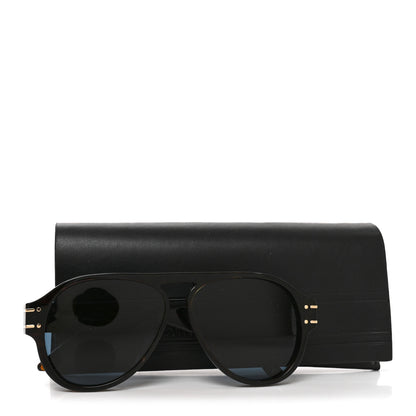 Christian Dior Acetate Diorsignature A1U Pilot Sunglasses Havana 8 of 8