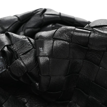 Bottega Veneta Nappa Maxi Intreccio The Pouch Oversized Clutch Black 11 of 12