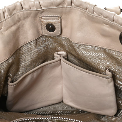 Prada Nappa Gaufre Tote Cera 11 of 11