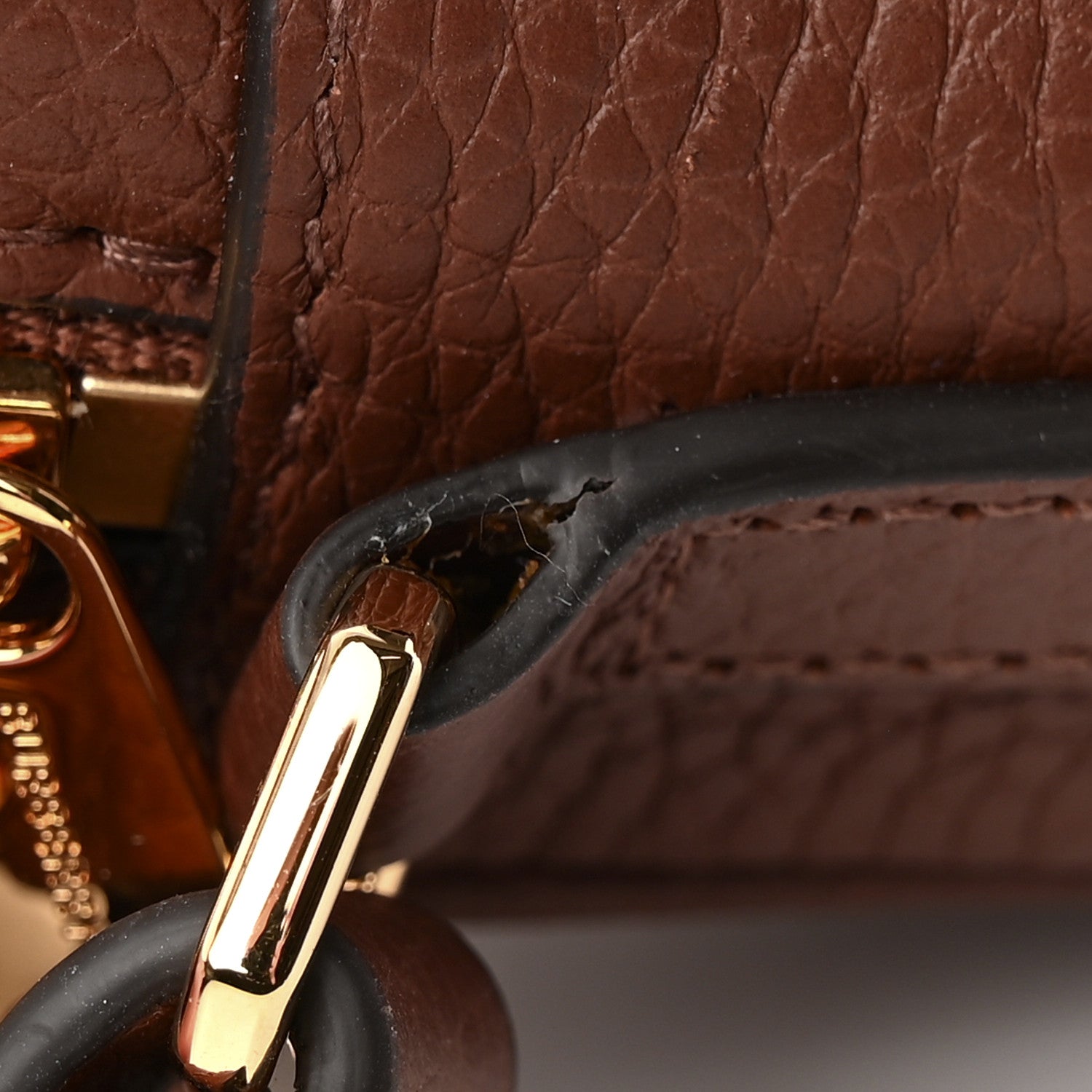 Burberry Grained Calfskin Small Camera Bag Tan 11 of 12
