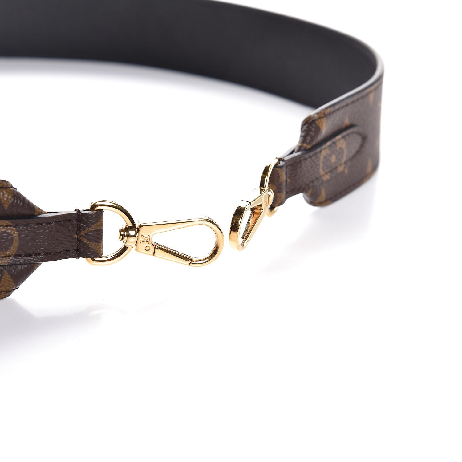 Louis Vuitton Monogram Bandouliere Shoulder Strap Black 5 of 7