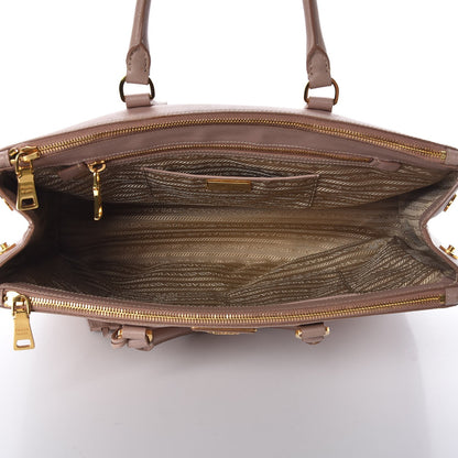 Prada Saffiano Large Galleria Double Zip Tote Cammeo 5 of 16