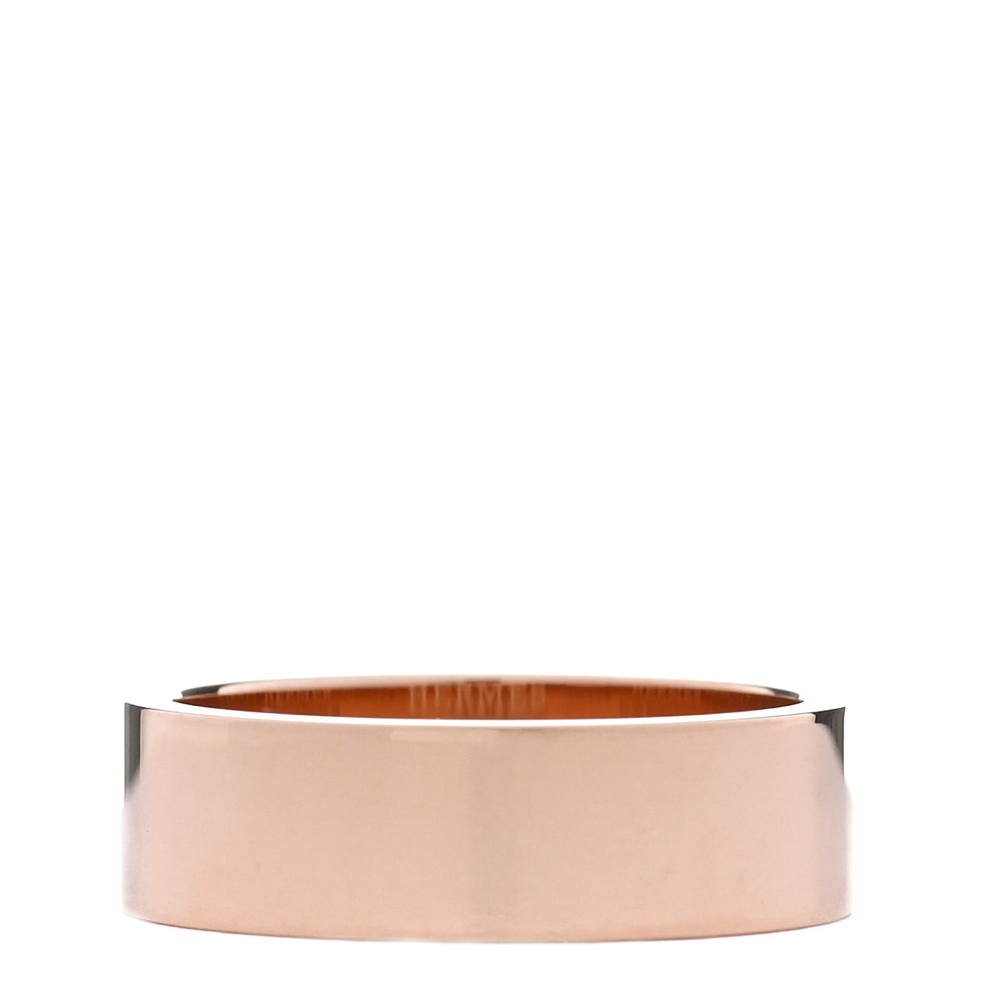 18K Rose Gold Diamond PM Collier de Chien Ring 46 3.75