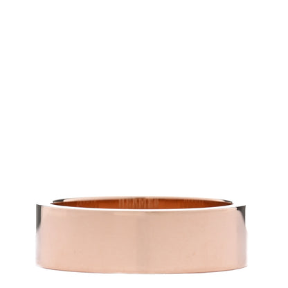 Hermes 18K Rose Gold Diamond PM Collier de Chien Ring 46 3.75 3 of 5
