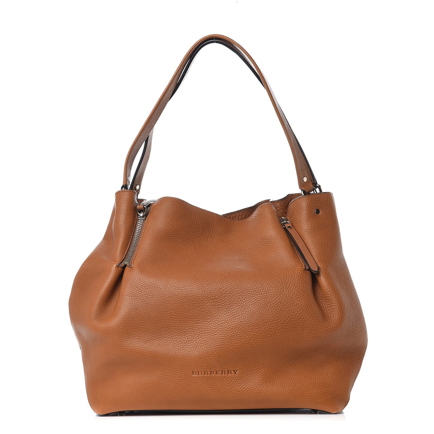 Brit Calfskin House Check Medium Maidstone Saddle Brown