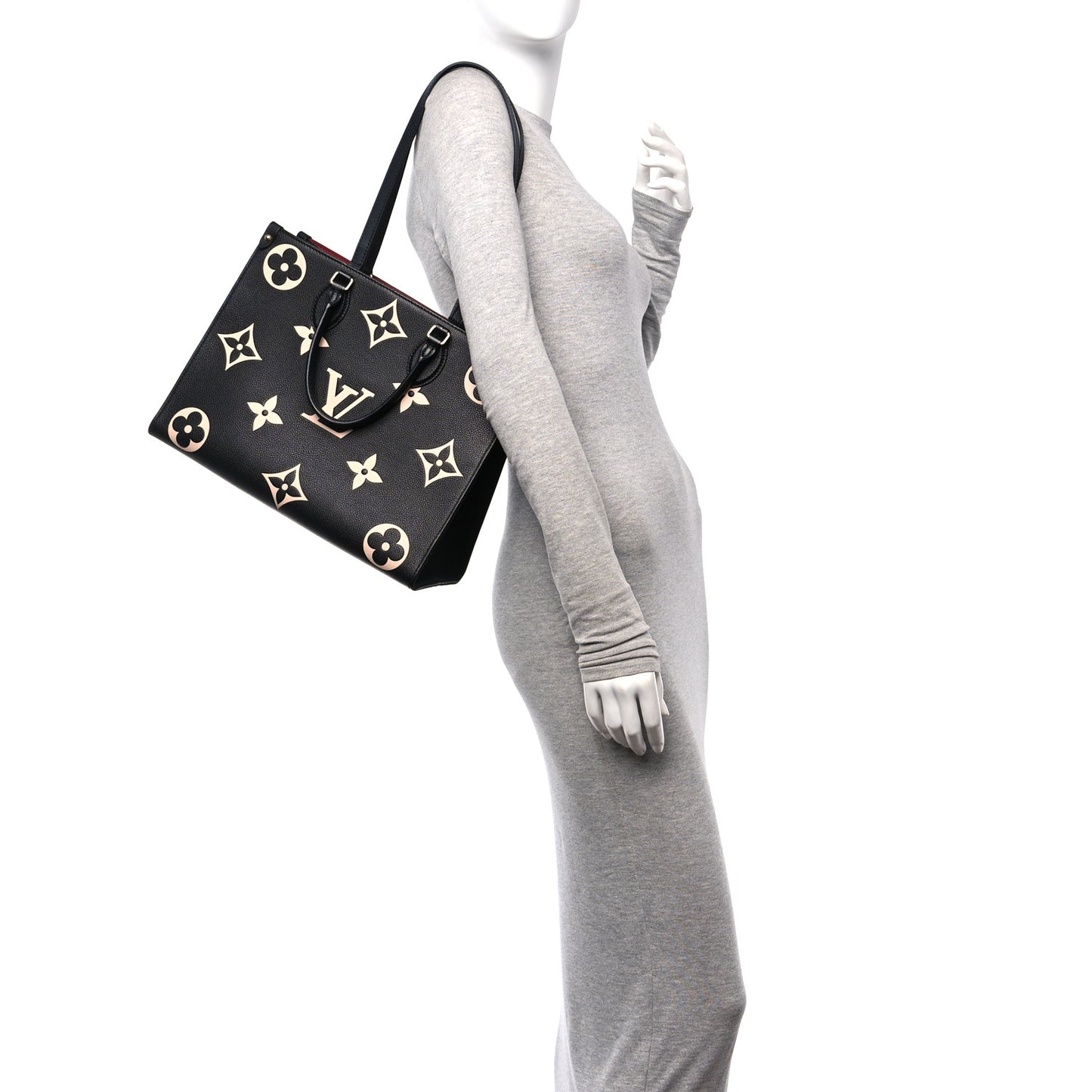Empreinte Monogram Giant Onthego MM Black Beige