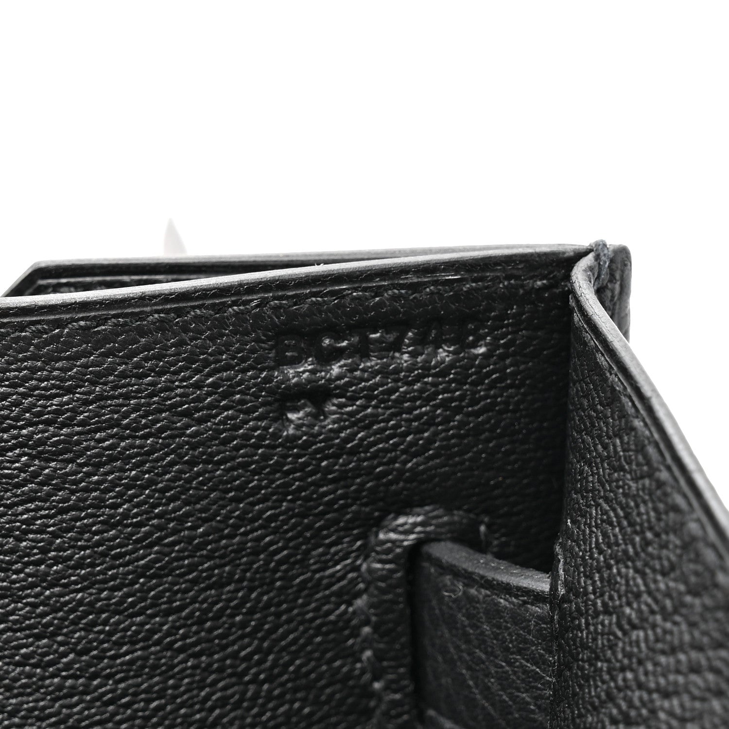 Hermes Togo Kelly Depeches 25 Pouch So Black 7 of 7