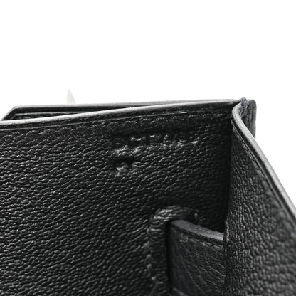 Hermes Togo Kelly Depeches 25 Pouch So Black 7 of 7