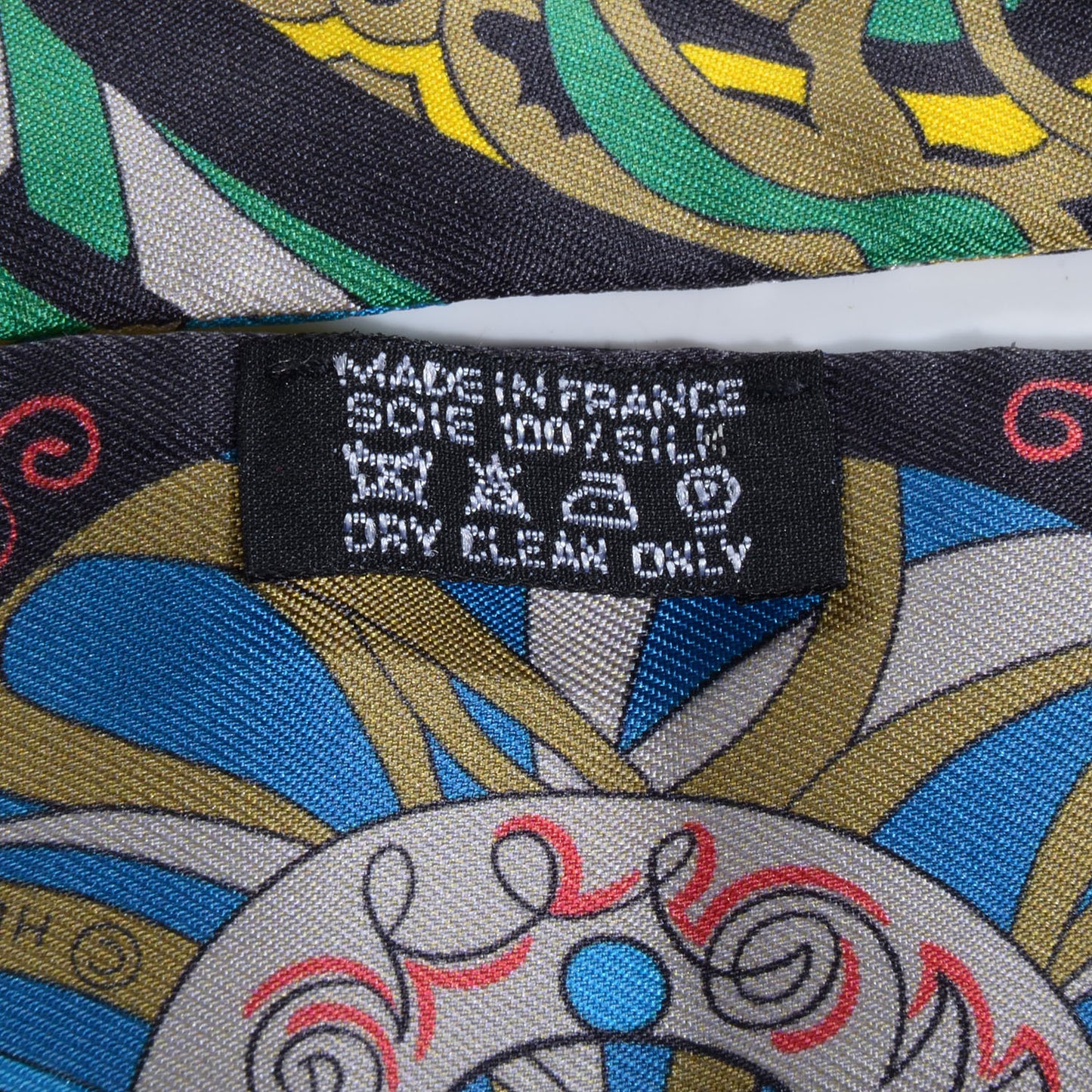 Silk L'Art Indien Des Plaines Twilly Indigo Jaune Bleu