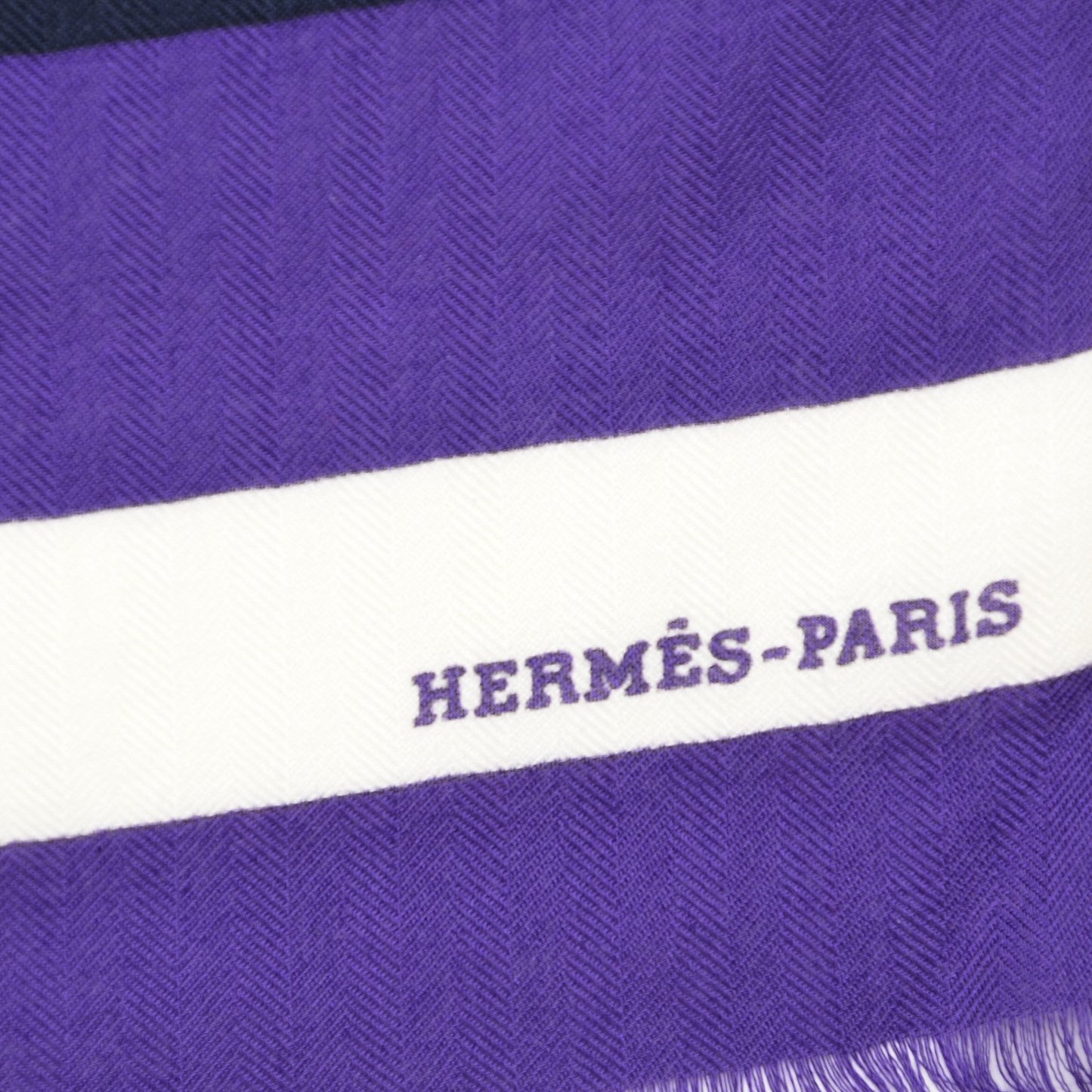 Cashmere Silk Rocabar Stole Violet Menthe Cobalt