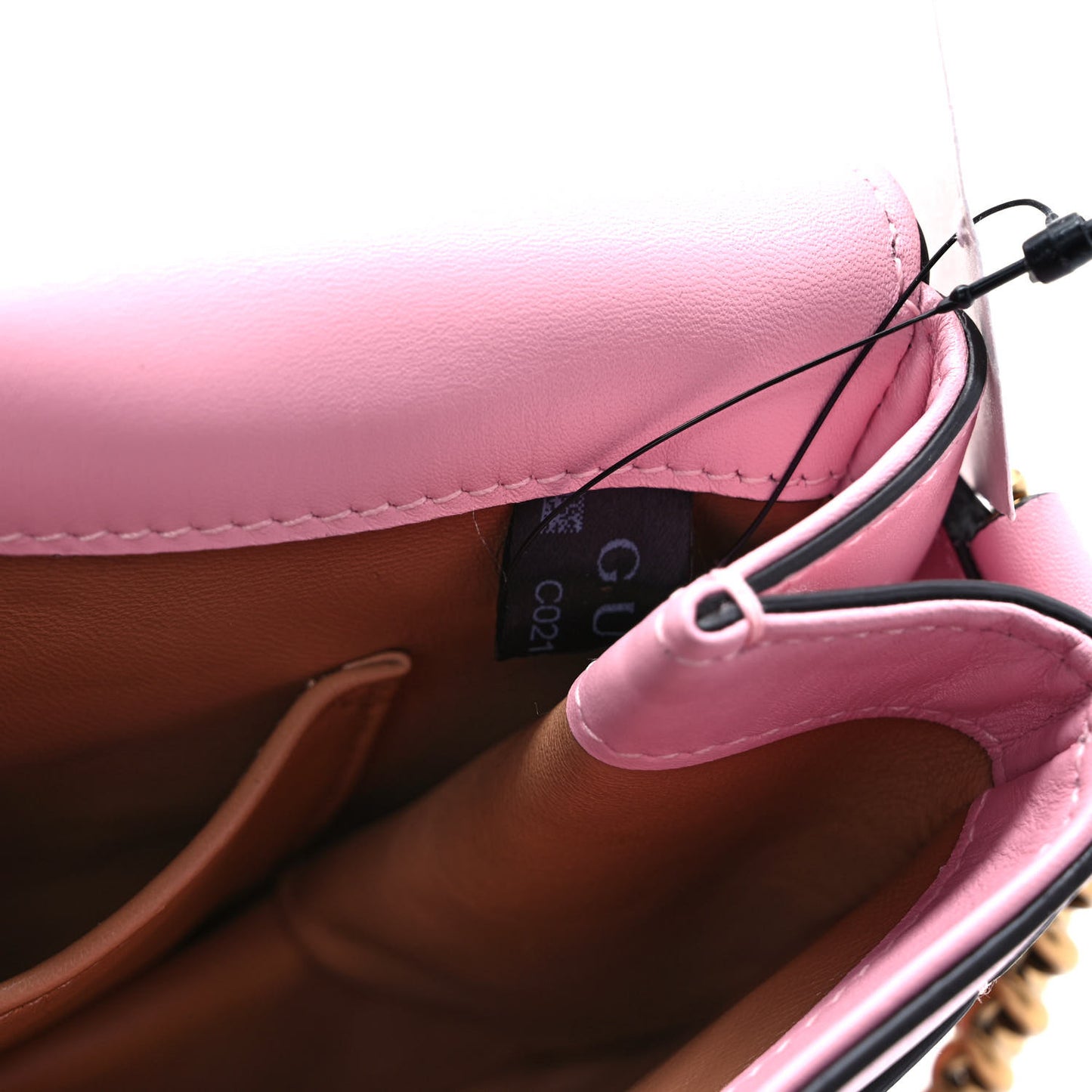 Nappa Pearl Studded Mini Queen Margaret Broadway Shoulder Bag Sugar Pink