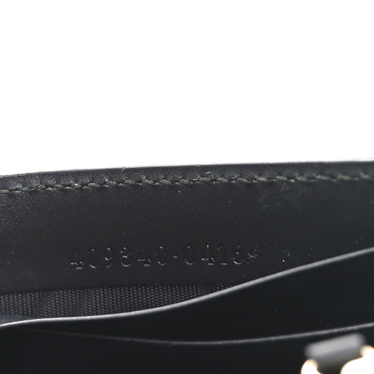 Gucci Guccissima Icon Chain Wallet Black 7 of 10