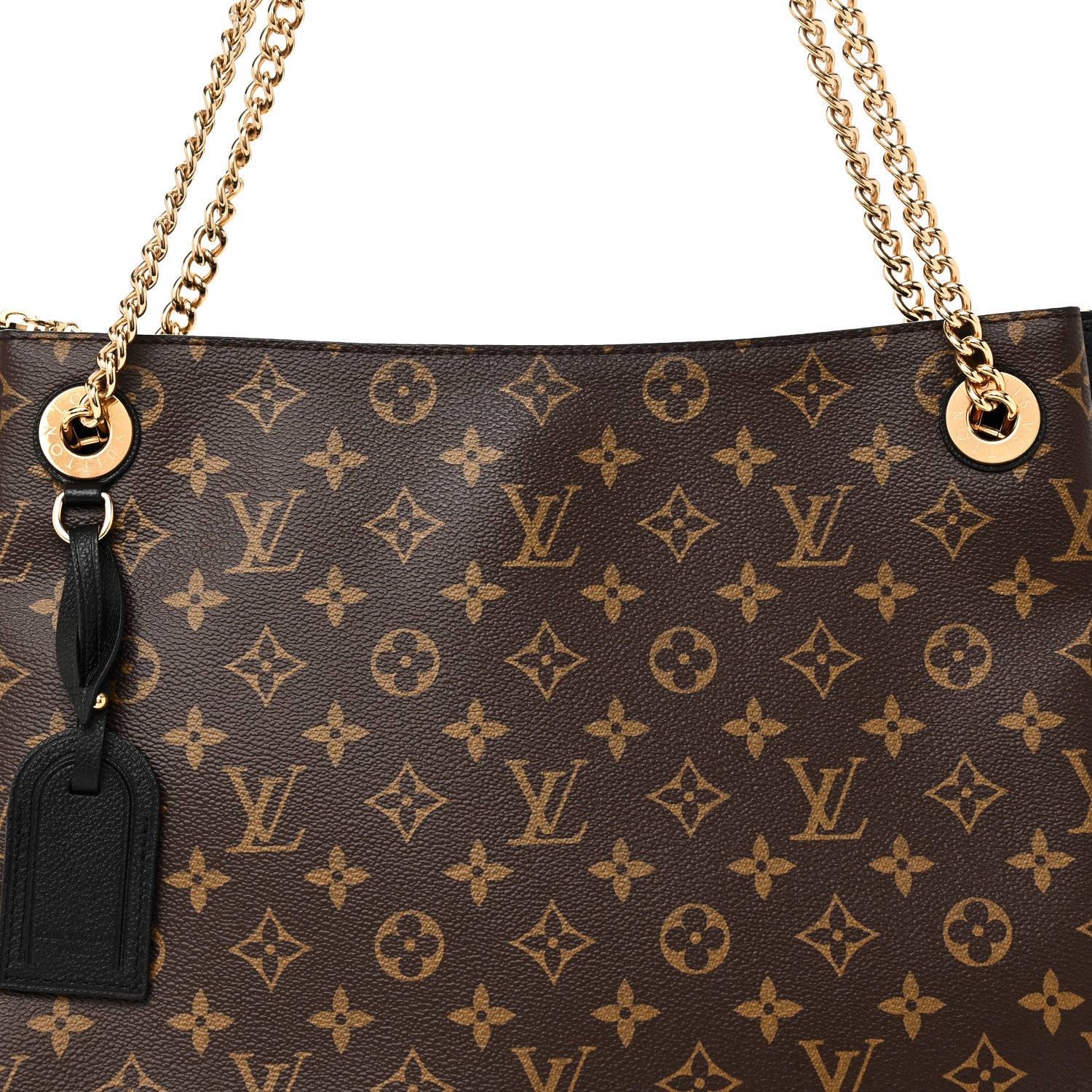 Louis Vuitton Monogram Surene MM Black 7 of 9