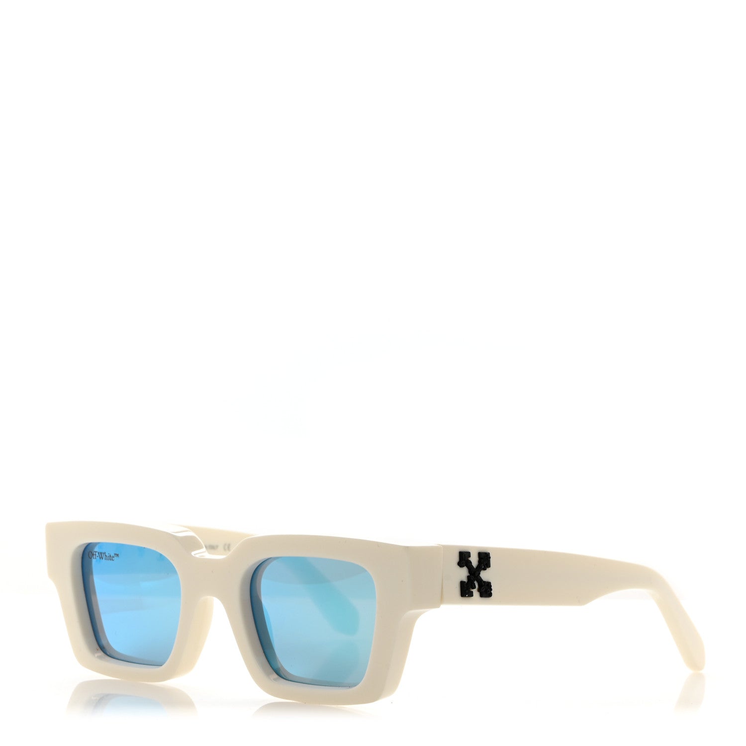 Off-White Acetate Marfa Sunglasses Beige 1 of 7