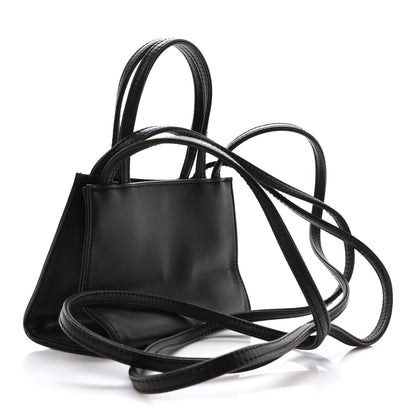 Telfar Vegan Leather Small Shopping Bag Black 3 of 10