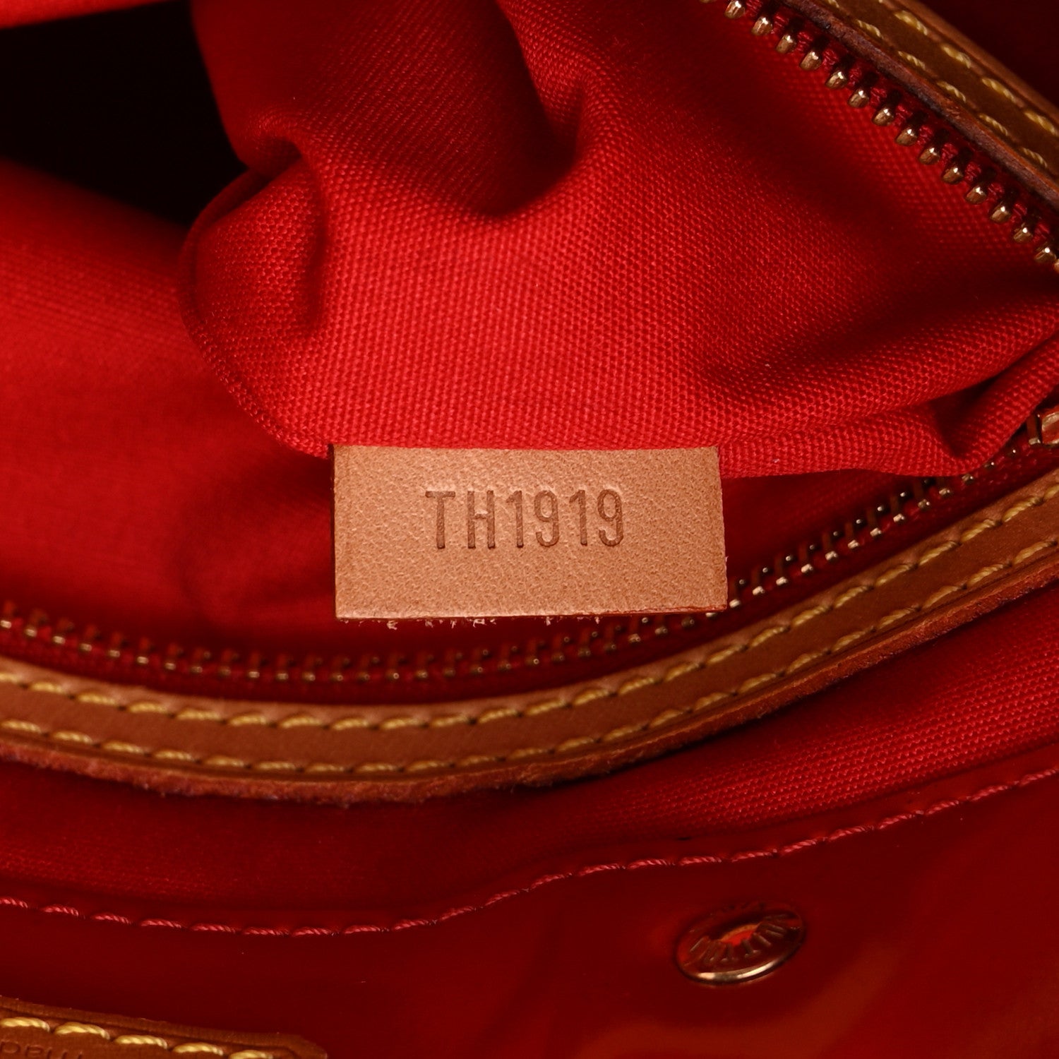 Louis Vuitton Vernis Catalina NS Rouge Red 7 of 14