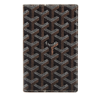 Goyard Goyardine Passport Holder Black Gold 1 of 6