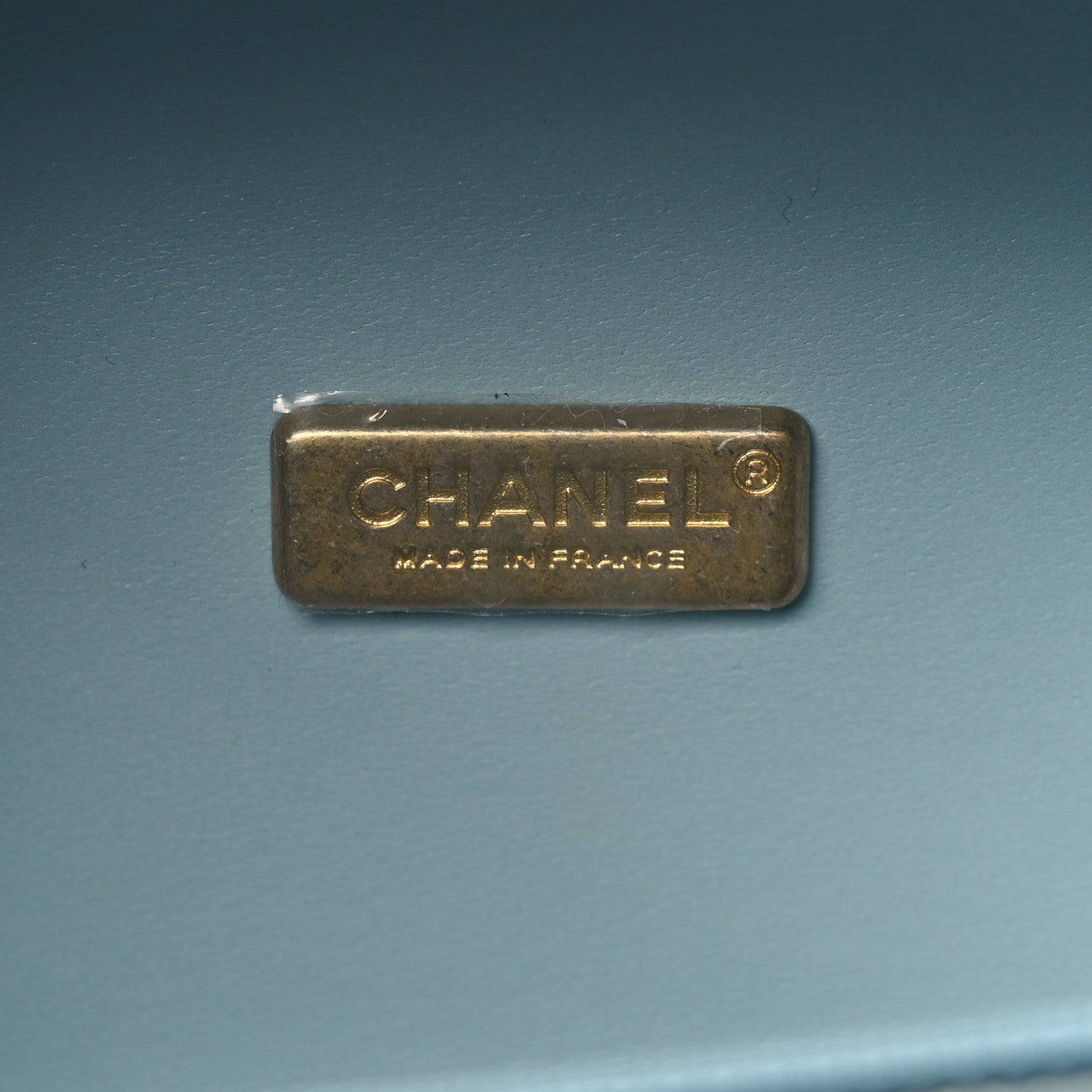 Chanel Lambskin Quilted Small CC Bubble Vanity Case Light Blue 6 of 9
