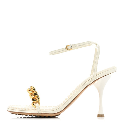 Bottega Veneta Lambskin Dot 90mm Sandals 40 String 1 of 10