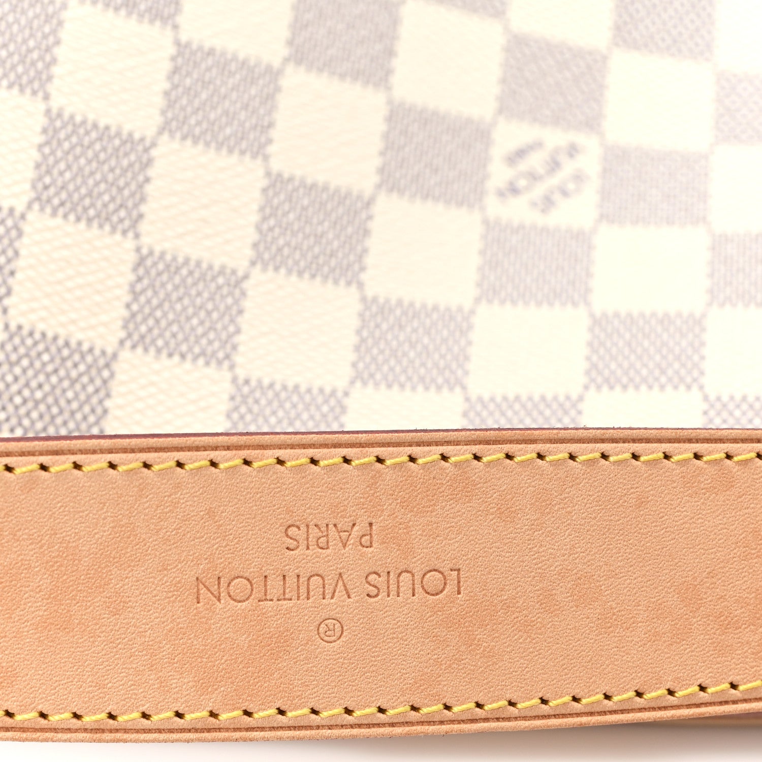 Louis Vuitton Damier Azur Graceful MM Rose Ballerine 11 of 11