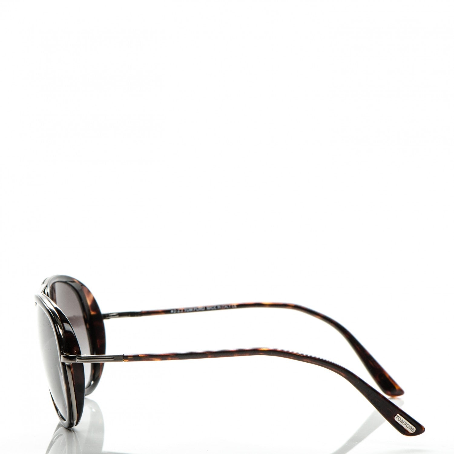 Tom Ford Miles Aviator Sunglasses TF341 Tortoise 2 of 5