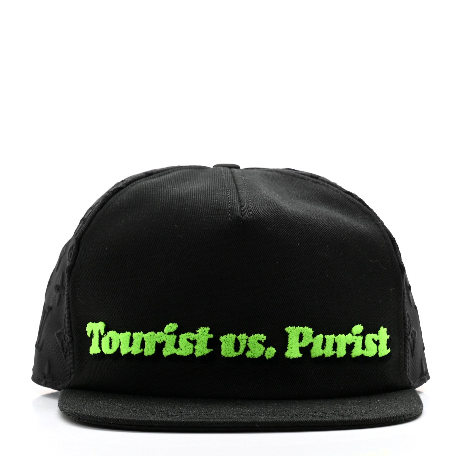 Louis Vuitton Monogram Mesh Cotton Tourist Cap 58 Black 3 of 11