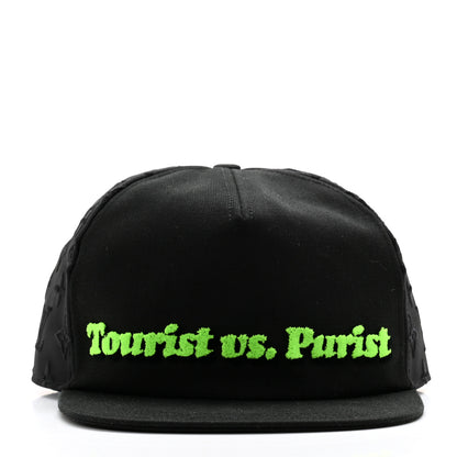 Louis Vuitton Monogram Mesh Cotton Tourist Cap 58 Black 3 of 11