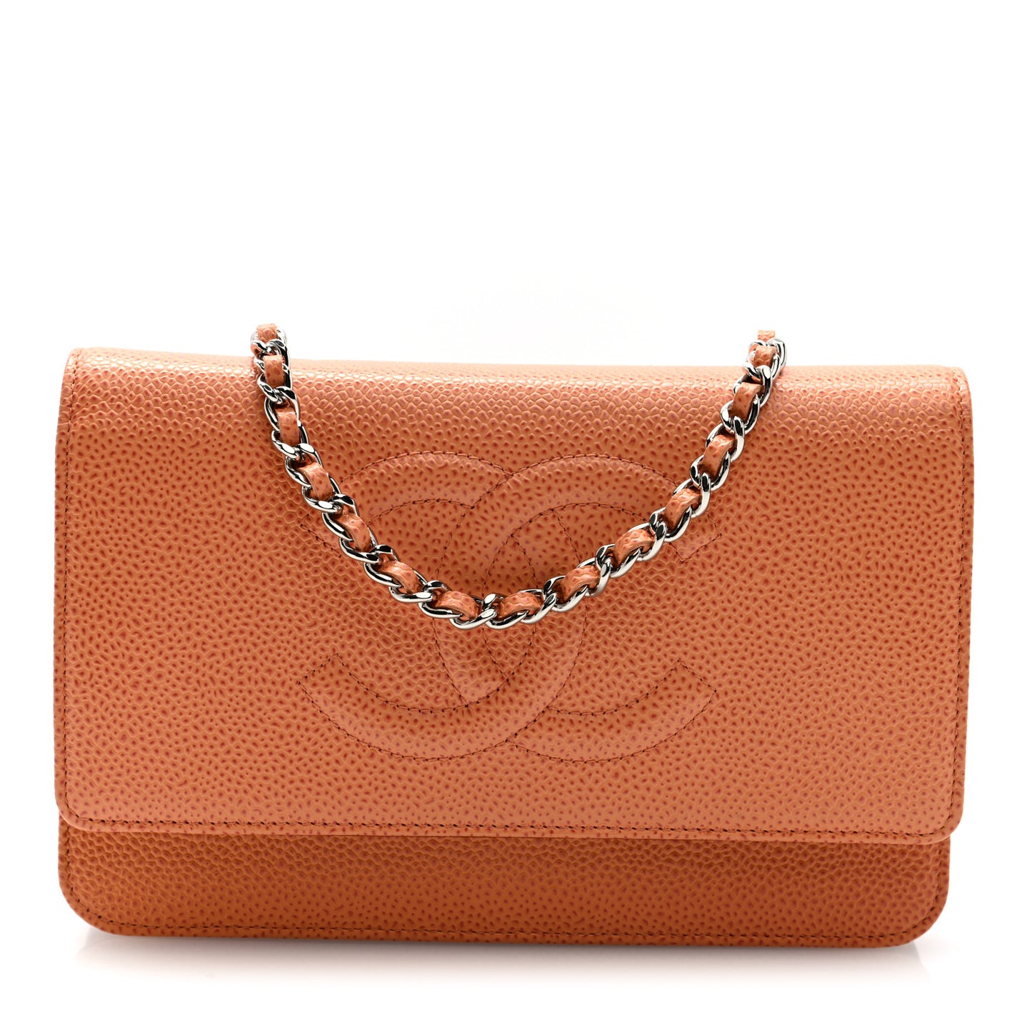 Caviar Timeless CC Wallet On Chain WOC Orange