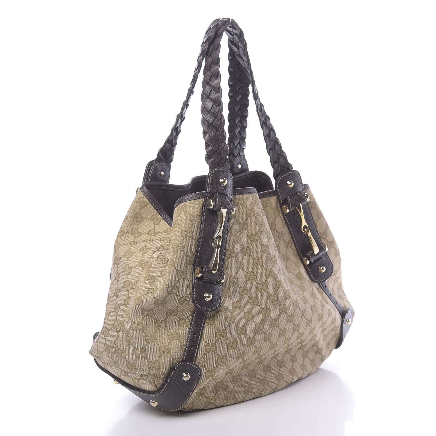 Gucci Monogram Medium Pelham Shoulder Bag Dark Brown 3 of 15