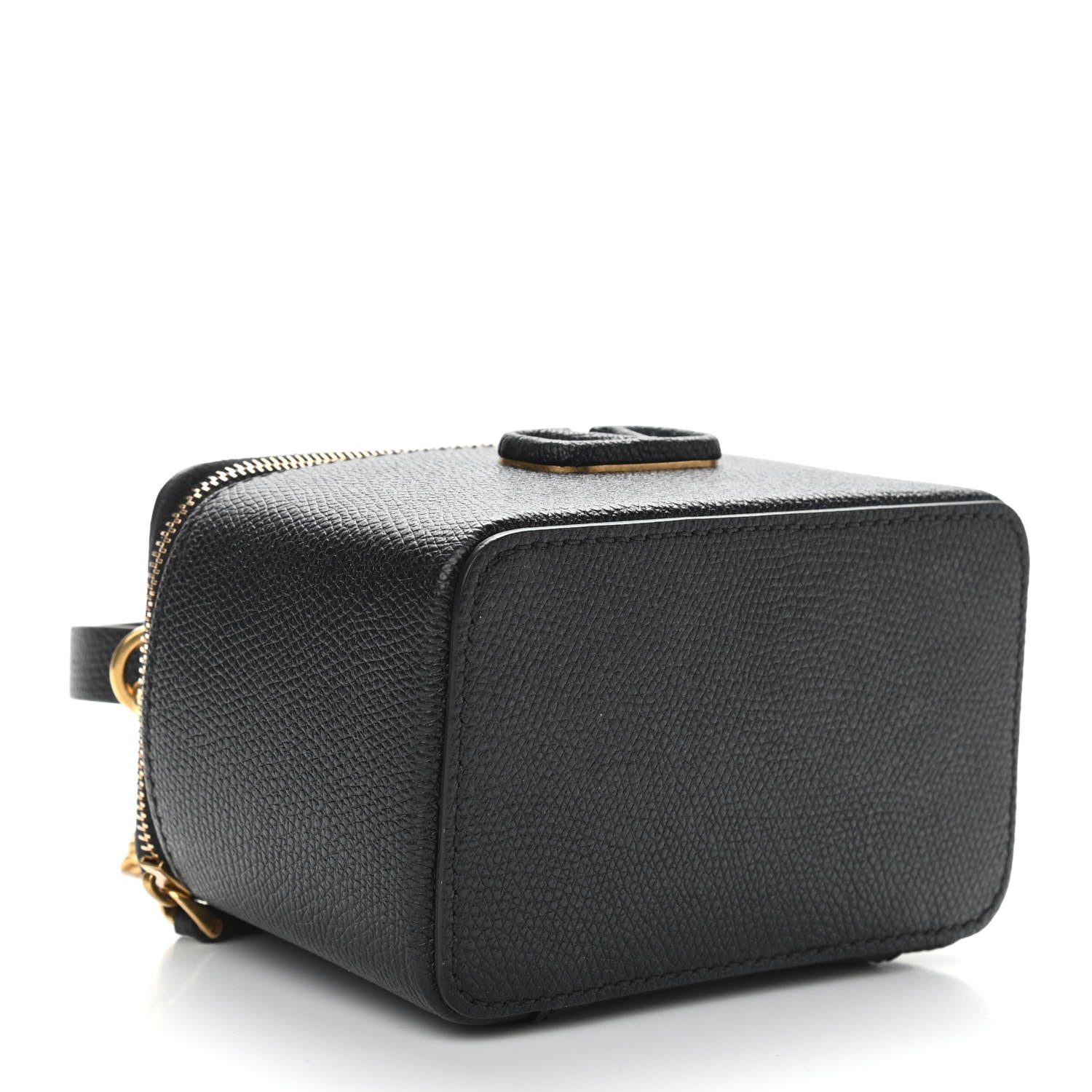 Valentino Garavani Grained Calfskin VSling Vanity Case Black 4 of 9