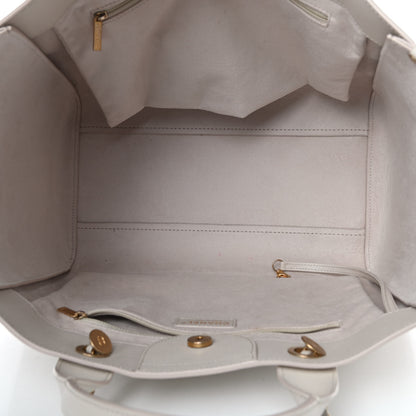 Chanel Caviar Medium Studded Deauville Tote Beige 5 of 15