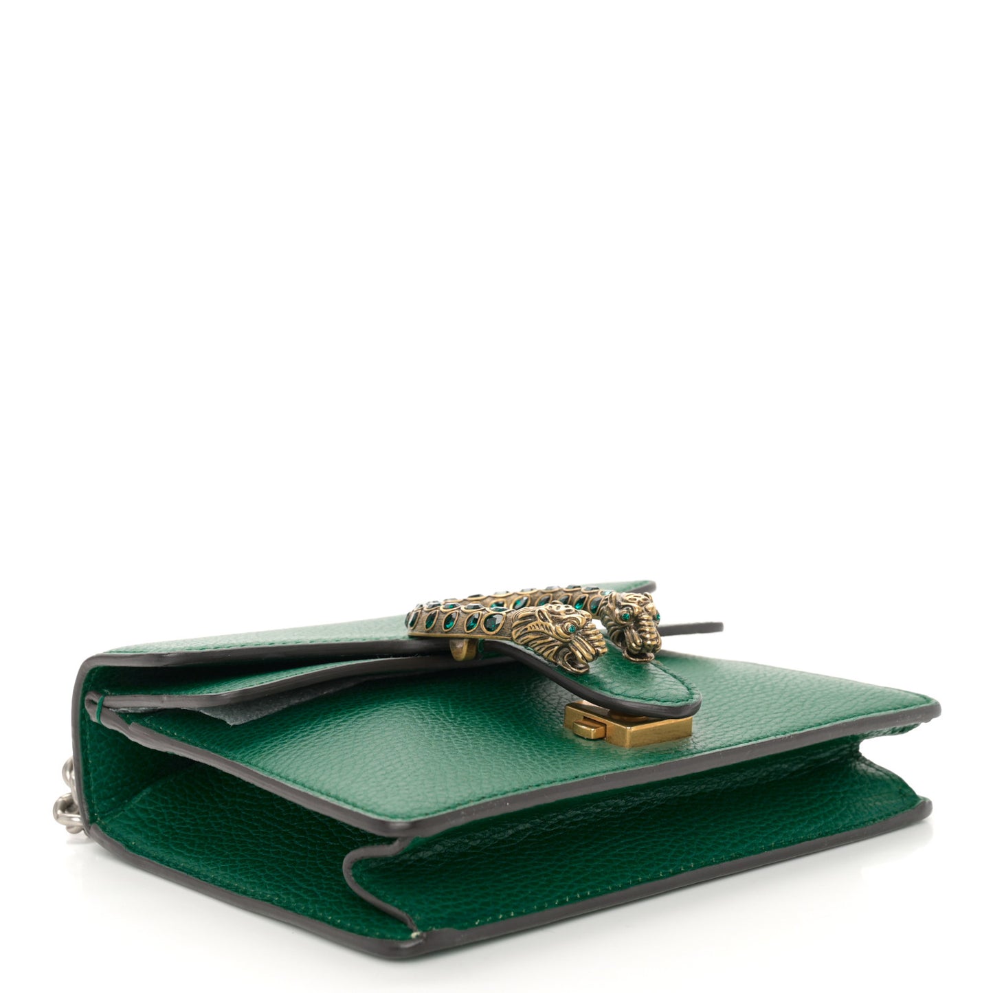 Calfskin Mini Dionysus Shoulder Bag Emerald