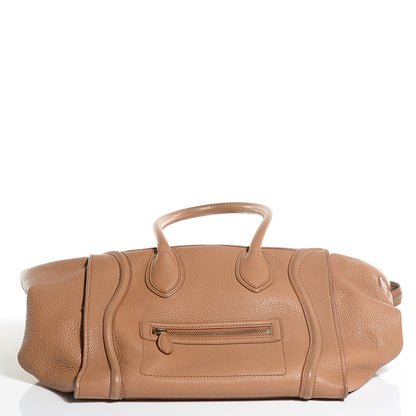 Celine Pebbled Calfskin Mini Luggage Camel 5 of 13