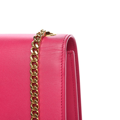 Saint Laurent Smooth Calfskin Medium Classic Monogram Kate Tassel Satchel Fuchsia 12 of 17