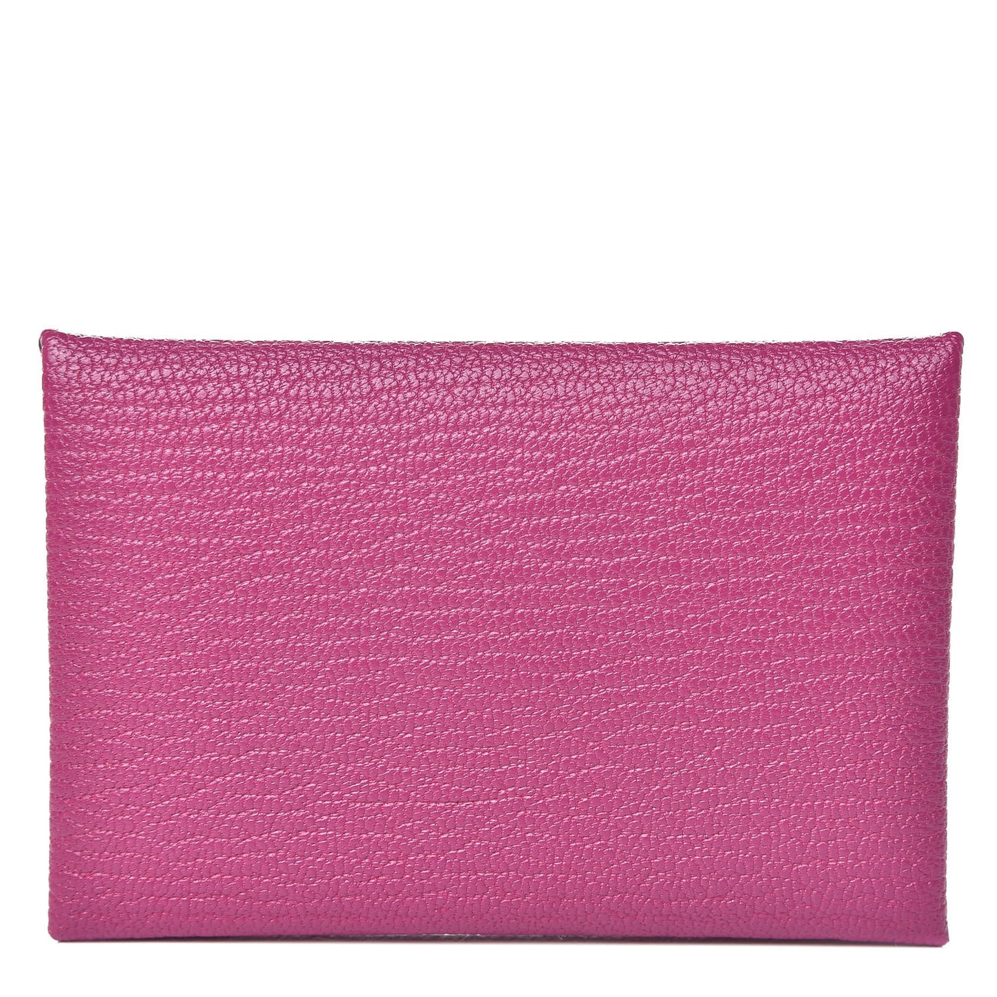 Chevre Mysore Calvi Card Case Rose Pourpre