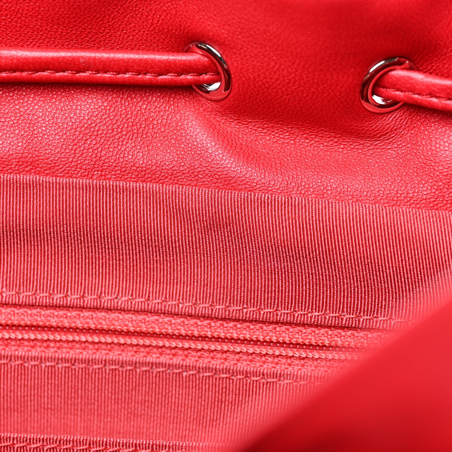 Lambskin Quilted Large Urban Spirit Backpack Red