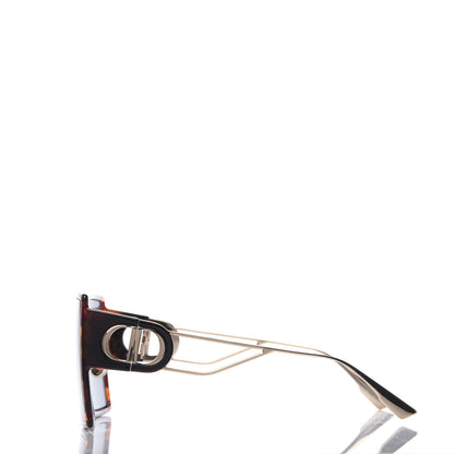 Christian Dior Acetate Square 30 Montaigne Sunglasses Tortoise 3 of 7