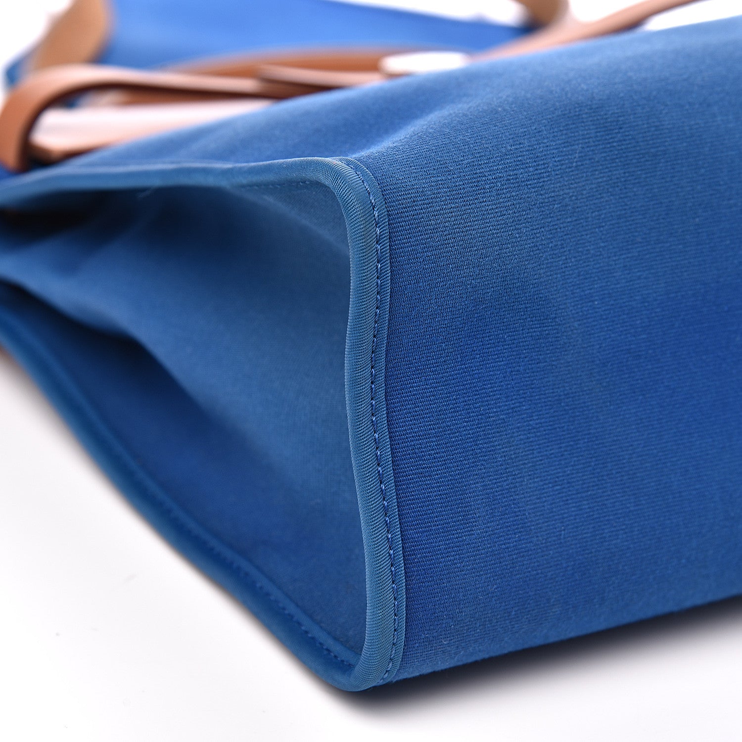 Hermes Vache Hunter Toile Herbag Zip 31 PM Azur Natural 7 of 15