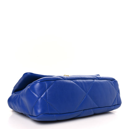 Chanel Lambskin Quilted Medium Chanel 19 Flap Blue 4 of 8