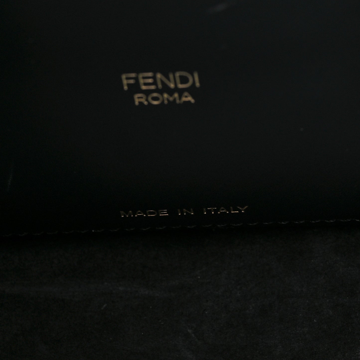 Vitello King Small Fendi Way Tote Black