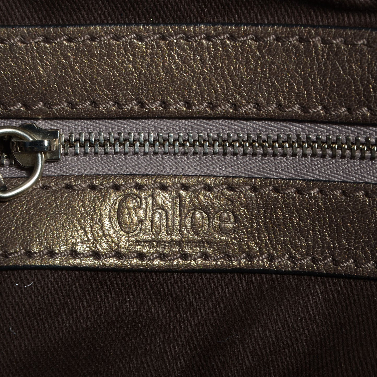 Leather Small PADDINGTON Gold