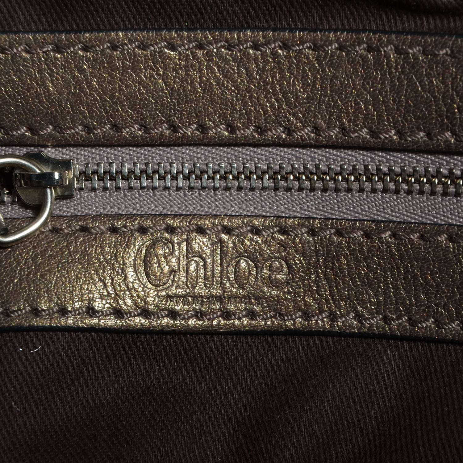 Chloe Leather Small PADDINGTON Gold 6 of 8