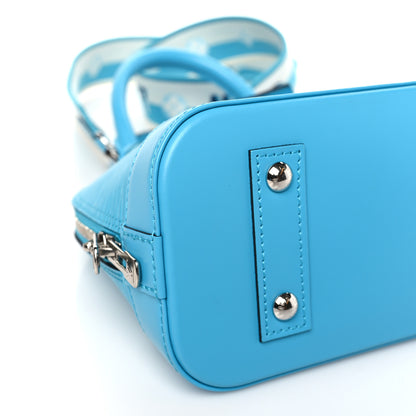 Louis Vuitton Epi Jacquard Alma BB Turquoise 7 of 8